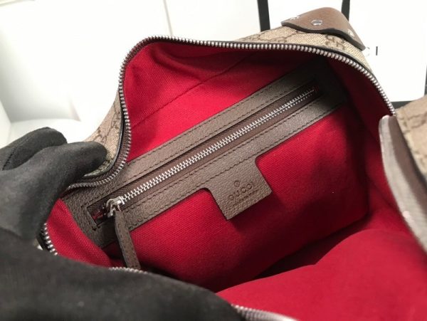 Replica Gucci Leather-Trimmed Shoulder Bag - Stylish & Elegant - Image 3