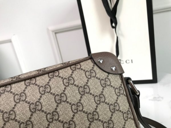 Replica Gucci Leather-Trimmed Shoulder Bag - Stylish & Elegant - Image 4