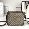 Best Replicas Bags - Replica Gucci Leather-Trimmed Shoulder Bag - Stylish & Elegant Shop For Best Louis Vuitton LV Replica Bags With Cheap Price