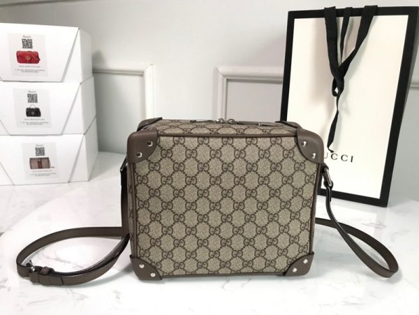Replica Gucci Leather-Trimmed Shoulder Bag - Stylish & Elegant