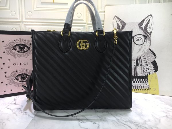Gucci Marmont Medium Tote Bag - AAA Replica Premium Quality