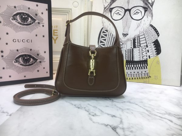 Replica Gucci Jackie 1961 Mini Hobo Bag | Solid Design - Image 14