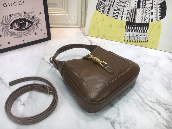 Replica Gucci Jackie 1961 Mini Hobo Bag | Solid Design - Image 12