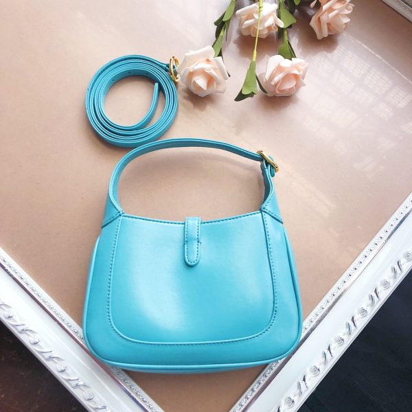 Replica Gucci Jackie 1961 Mini Shoulder Bag in Black/White/Red - Image 20