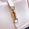 Best Replicas Bags - Replica Gucci Jackie 1961 Mini Shoulder Bag in Black/White/Red Shop For Best Louis Vuitton LV Replica Bags With Cheap Price