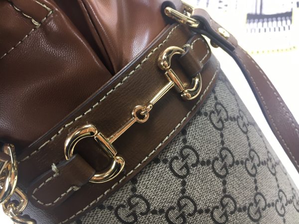 Gucci Horsebit 1955 Small Bucket Bag Replica - Image 11