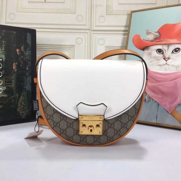 Replica Gucci Padlock Small Leather Shoulder Bag - Image 11