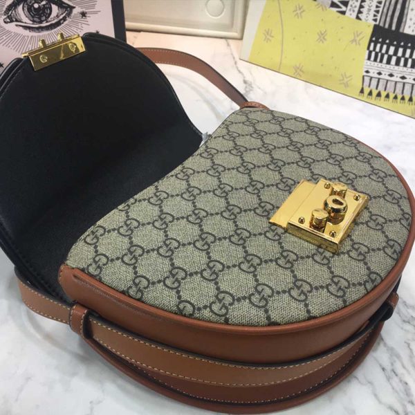 Replica Gucci Padlock Small Leather Shoulder Bag - Image 4