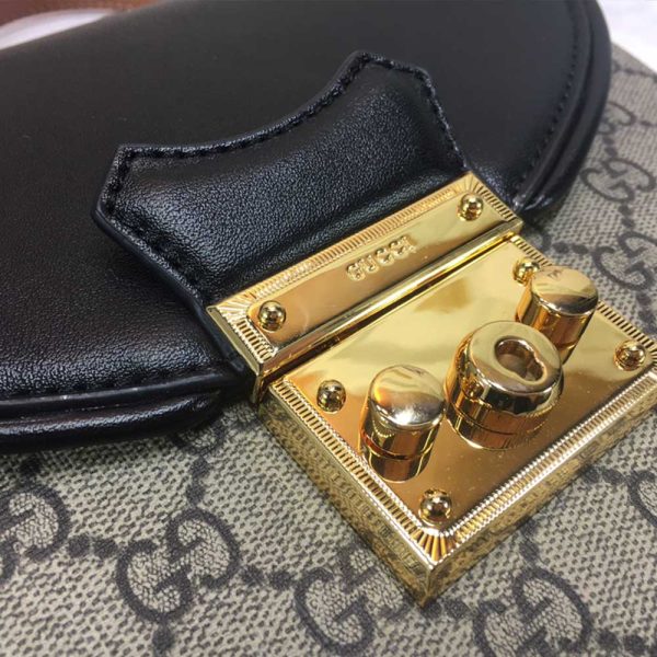 Replica Gucci Padlock Small Leather Shoulder Bag - Image 7