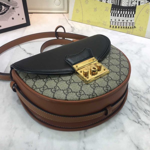 Replica Gucci Padlock Small Leather Shoulder Bag - Image 8