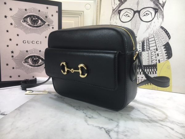 Replica Gucci 1955 Horsebit Shoulder Bag - 3 Stylish Colors - Image 2