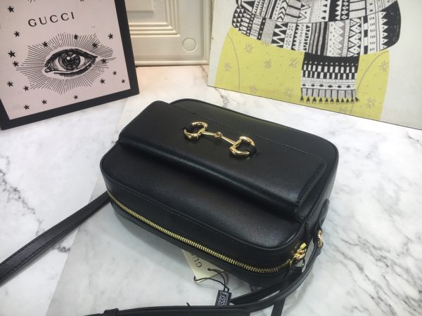 Replica Gucci 1955 Horsebit Shoulder Bag - 3 Stylish Colors - Image 4