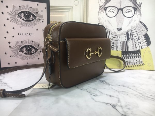 Replica Gucci 1955 Horsebit Shoulder Bag - 3 Stylish Colors - Image 7