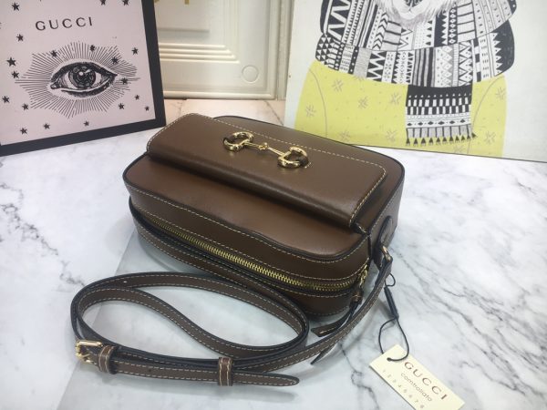 Replica Gucci 1955 Horsebit Shoulder Bag - 3 Stylish Colors - Image 9