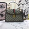 Best Replicas Bags - Authentic-Look Gucci Ophidia Small Top Handle Replica Bag Shop For Best Louis Vuitton LV Replica Bags With Cheap Price
