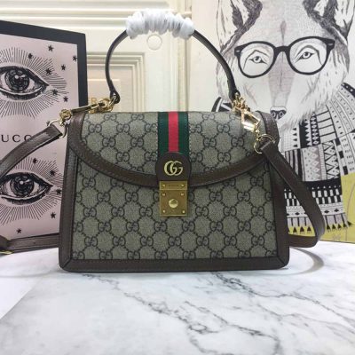 Authentic-Look Gucci Ophidia Small Top Handle Replica Bag