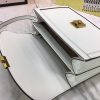 Best Replicas Bags - Replica Gucci Ophidia Top Handle Bag Black/White with Web Stripes Shop For Best Louis Vuitton LV Replica Bags With Cheap Price