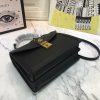 Best Replicas Bags - Replica Gucci Ophidia Top Handle Bag Black/White with Web Stripes Shop For Best Louis Vuitton LV Replica Bags With Cheap Price