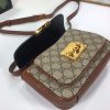 Best Replicas Bags - Gucci Replica Mini Padlock Bag in Black & White Shop For Best Louis Vuitton LV Replica Bags With Cheap Price