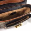 Best Replicas Bags - Gucci Replica Mini Padlock Bag in Black & White Shop For Best Louis Vuitton LV Replica Bags With Cheap Price