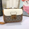 Best Replicas Bags - Gucci Replica Mini Padlock Bag in Black & White Shop For Best Louis Vuitton LV Replica Bags With Cheap Price
