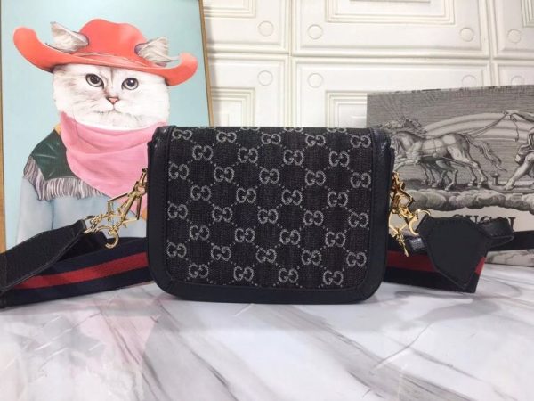 Gucci Double G Mini Horsebit Bag - Timeless 1955 Design - Image 2