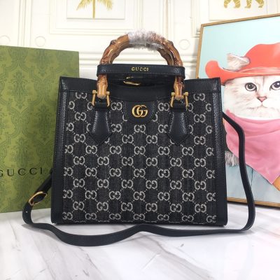 Replica Gucci Diana Jumbo GG Small Tote Bag