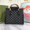 Best Replicas Bags - Replica Gucci Diana Jumbo GG Small Tote Bag Shop For Best Louis Vuitton LV Replica Bags With Cheap Price