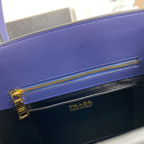 Replica Prada Monochrome Saffiano Leather Bag in Wine Red - Image 19