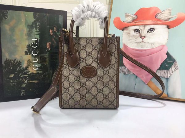 Replica Gucci Mini Tote Bag with Iconic GG Logo