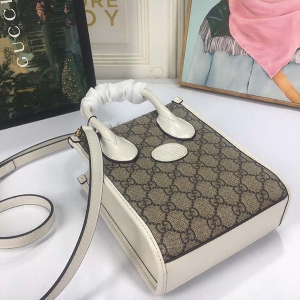 Gucci Replica Mini Tote Bag - Interlocking G Design, Style 671623 - Image 13