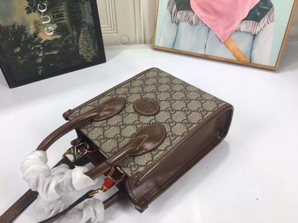 Replica Gucci Mini Tote Bag with Iconic GG Logo - Image 4