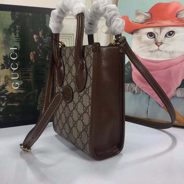 Gucci Replica Mini Tote Bag - Interlocking G Design, Style 671623 - Image 8
