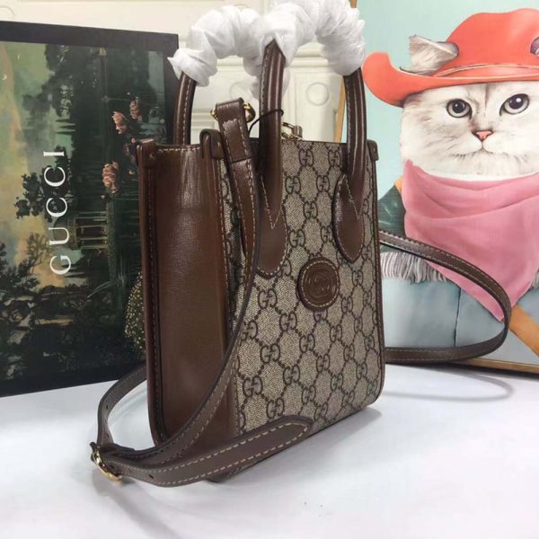 Gucci Replica Mini Tote Bag - Interlocking G Design, Style 671623 - Image 9