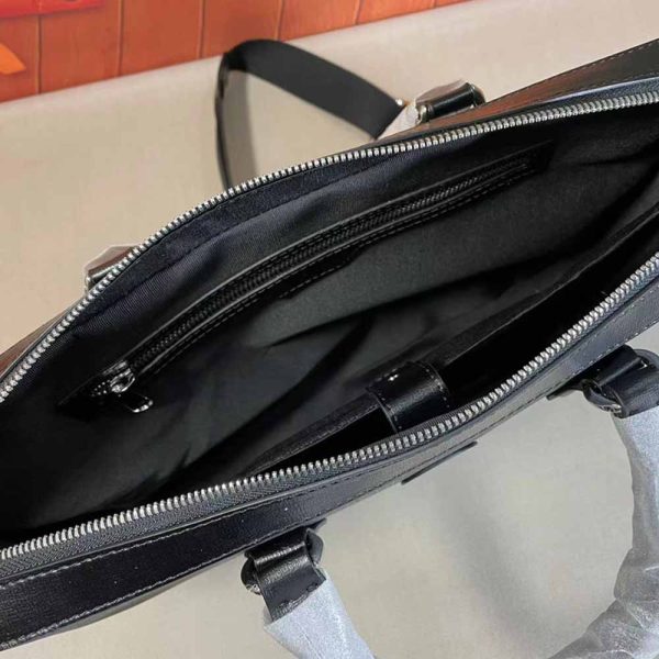 Replica Gucci Interlocking G Business Case – Black/Grey - Image 13