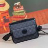 Best Replicas Bags - Gucci Replica Messenger Bag Black/Grey - 674164 Shop For Best Louis Vuitton LV Replica Bags With Cheap Price
