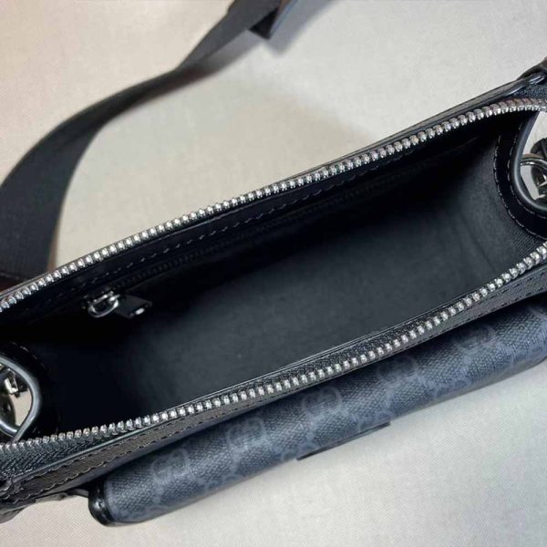 Gucci Replica Messenger Bag Black/Grey - 674164 - Image 7