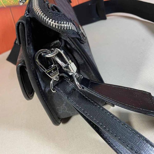 Gucci Replica Messenger Bag Black/Grey - 674164 - Image 6