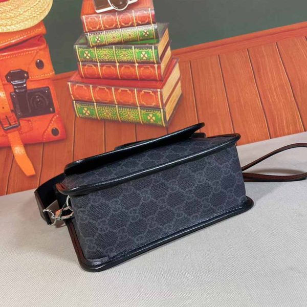 Gucci Replica Messenger Bag Black/Grey - 674164 - Image 5