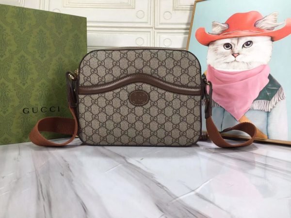 Replica Gucci Messenger Bag w/ Interlocking G