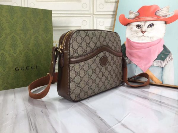 Replica Gucci Messenger Bag w/ Interlocking G - Image 2