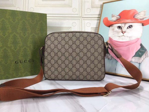 Replica Gucci Messenger Bag w/ Interlocking G - Image 4