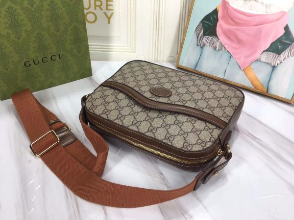 Replica Gucci Messenger Bag w/ Interlocking G - Image 5