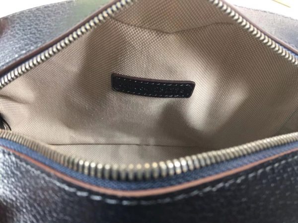 Replica Gucci Ophidia Double G Shoulder Bag - Black/White - Image 6