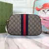Best Replicas Bags - Replica Gucci Ophidia Double G Shoulder Bag - Black/White Shop For Best Louis Vuitton LV Replica Bags With Cheap Price