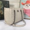 Best Replicas Bags - Replica Gucci Marmont Small Tote Bag - Brown, Gray, White Shop For Best Louis Vuitton LV Replica Bags With Cheap Price