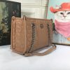 Best Replicas Bags - Replica Gucci Marmont Small Tote Bag - Brown, Gray, White Shop For Best Louis Vuitton LV Replica Bags With Cheap Price