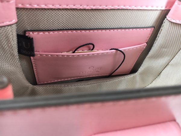 Replica Gucci Mini Top Handle with Double G Bamboo Design - Image 26