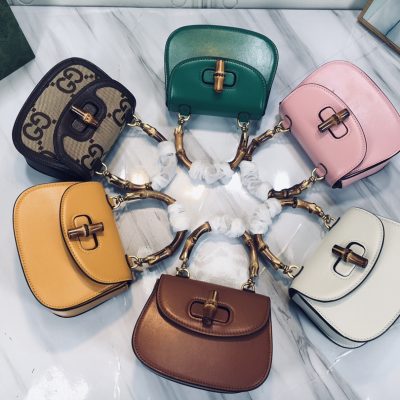 Replica Gucci Mini Top Handle with Double G Bamboo Design