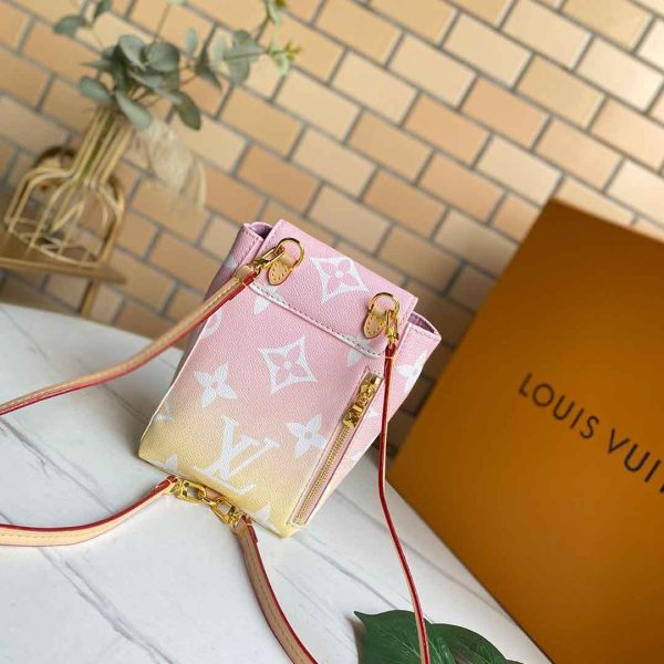Replica LV Tiny Backpack in Pink & Blue | M45764 Style - Image 8